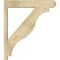 Ekena Millwork Funston Rough Sawn Craftsman Outlooker, Douglas Fir, 6"W x 30"D x 34"H OUT06X30X34FST04RDF - alternate 3